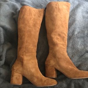 Splendid Tan Suede Boots